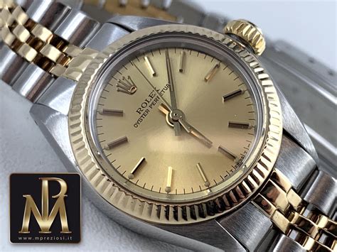 rolex oyster d'oro usato valore|cerchi rolex prezzi.